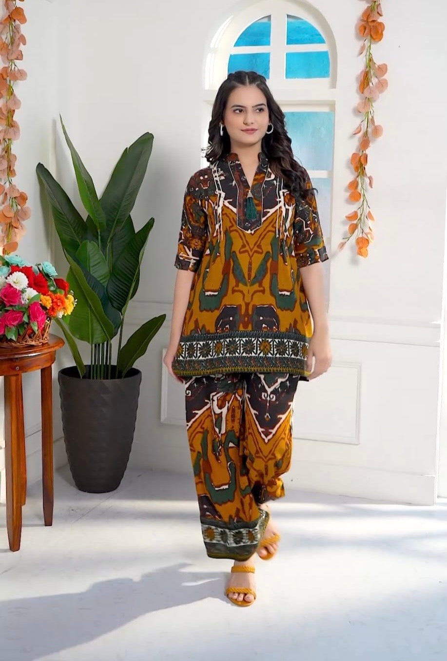 Printed Coord Set