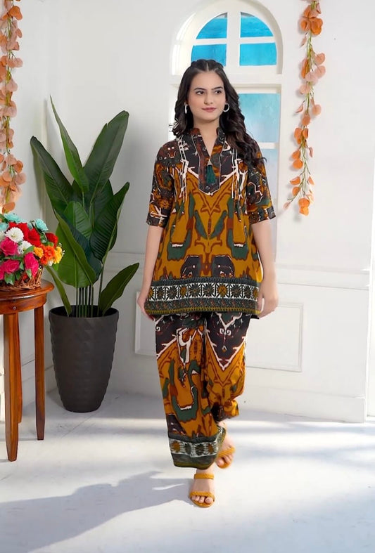 Printed Coord Set